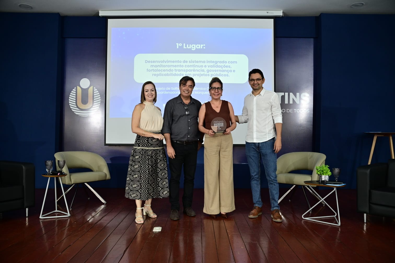 Docentes da Unitins conquistam 1º e 2º lugar no Prêmio de Boas Práticas da Fapto